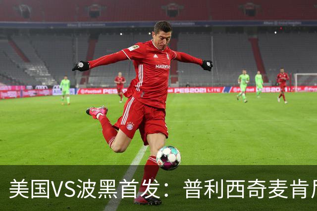 美国VS波黑首发：普利西奇麦肯尼先发 哲科出战